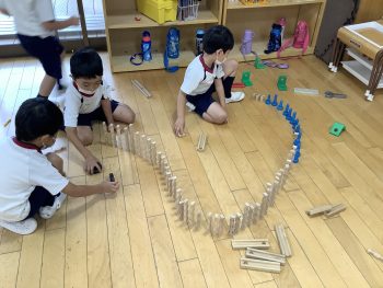 年長 5歳児 プレスクール開始 新渡戸文化子ども園